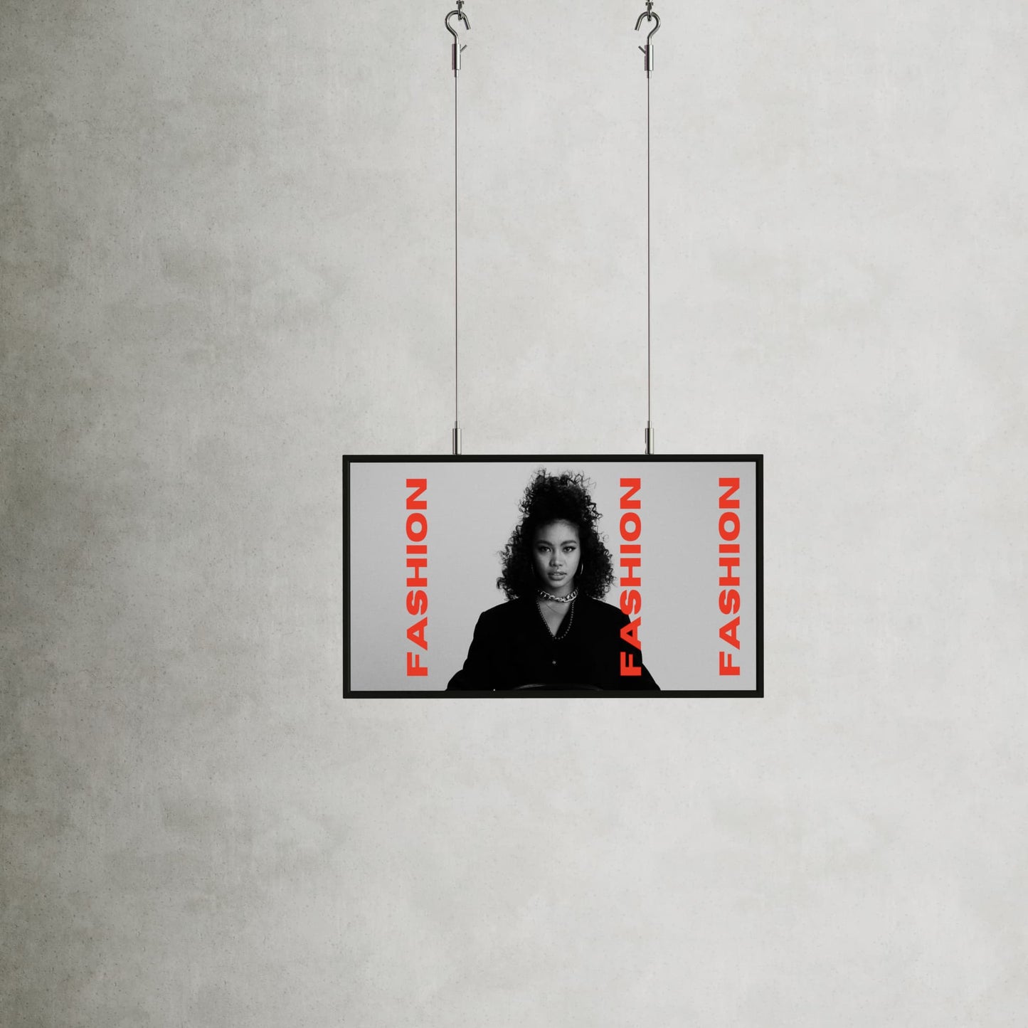 32-inch scherm met hoge lichtopbrengst voor contentweergave in etalages, geschikt voor helder en opvallend beeldmateriaa