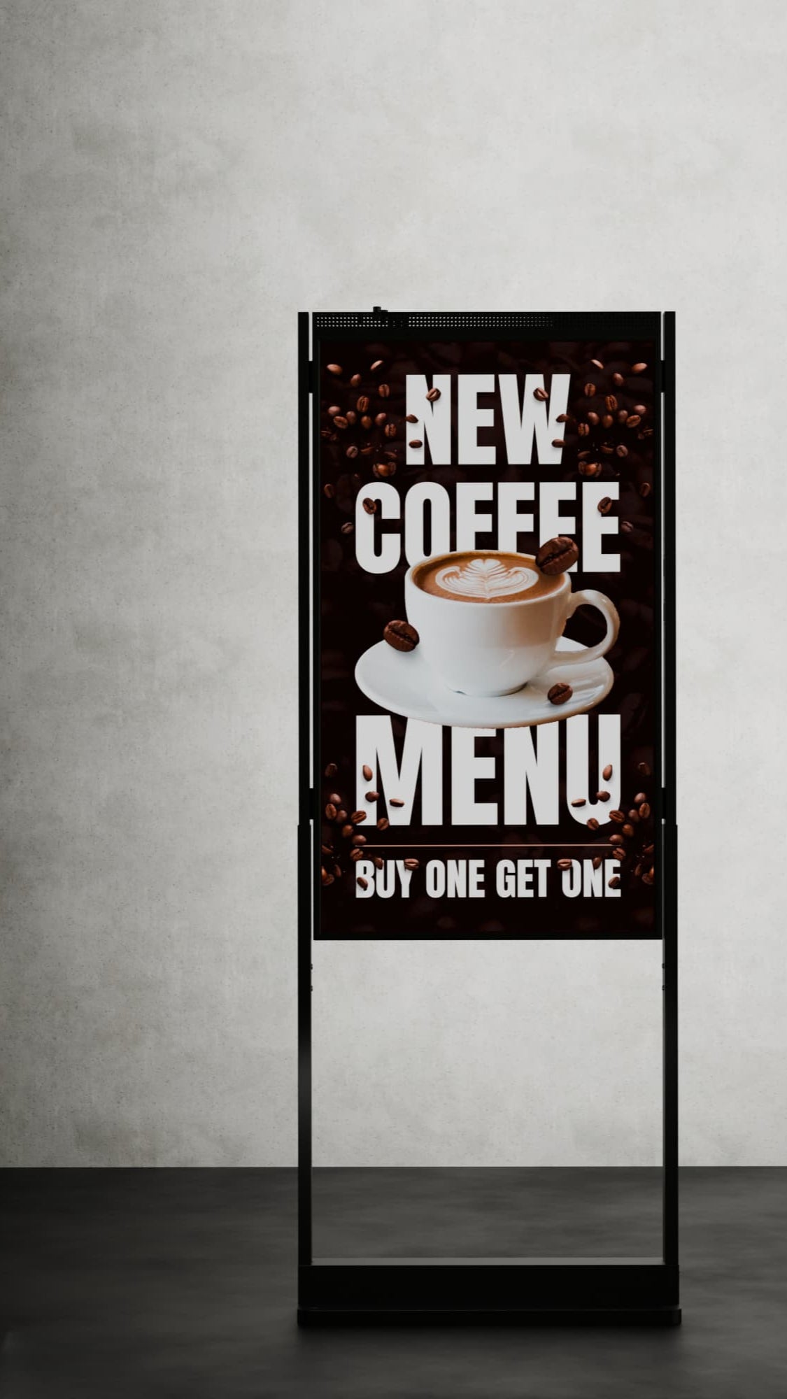 49-inch narrowcasting systeem met high brightness voor optimale zichtbaarheid