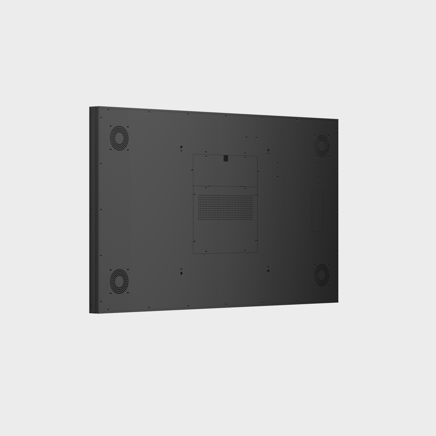 achterkant van 49 Inch high brightness LCD display met ventilator koeling