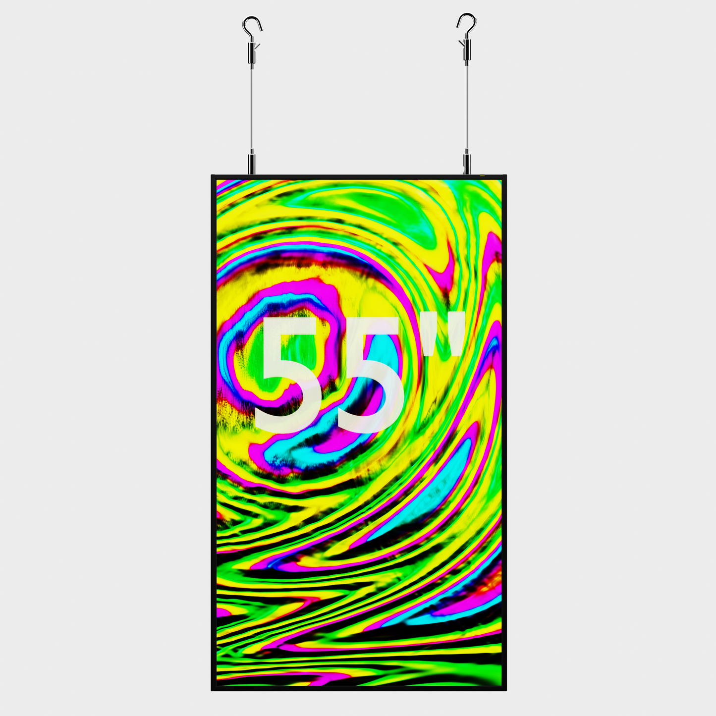 55 Inch High Brightness LCD display voor etalage en/of in-store toepassing