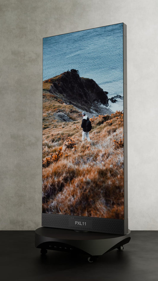 Rotating LED Display Poster