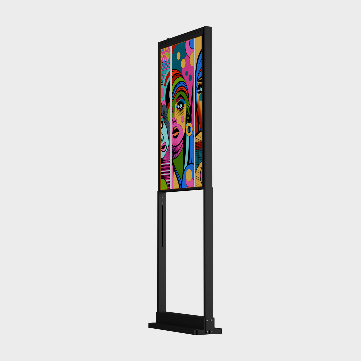 43 inch High Brightness LCD Etalage Display op baseplate | Staand | Enkelzijdig