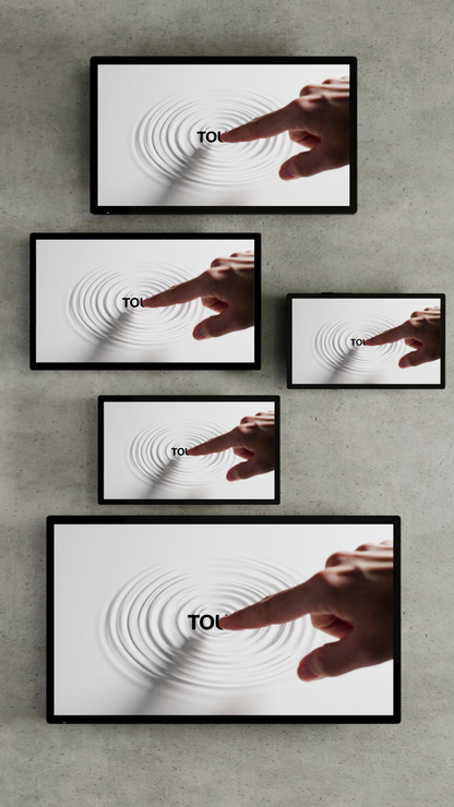 43 inch Interactief Touch Display – Android, Remote Beheer & Flexibele Montage