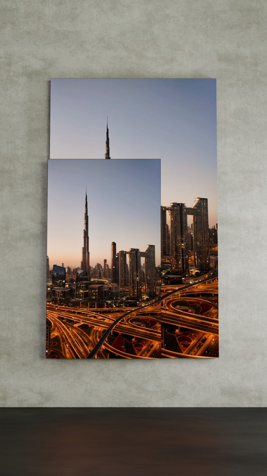 Vertikaler Indoor-LED-Bildschirm 2,5m x 4,5m (203") – XL Indoor-LED-Display für Einzelhandel & Events